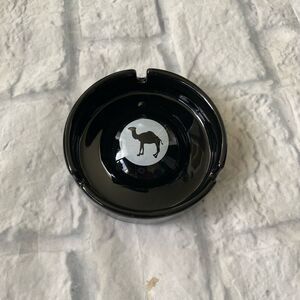 Camel 4” 8 ball black ashtray with camel logo in middle